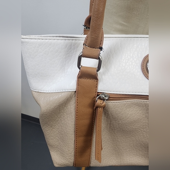 Kim Rogers Women's Two-Tone Shoulder Purse (Great For Upcycling) - Picture 9 of 16